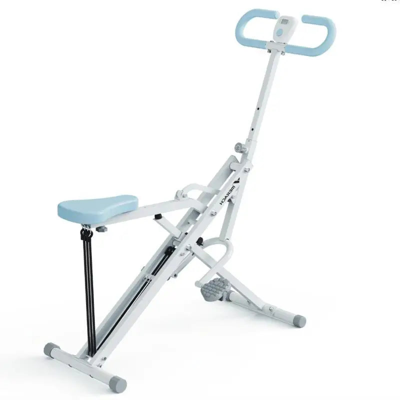 MERACH Foldable Adjustable Squat Rowing Machine for Home Workouts