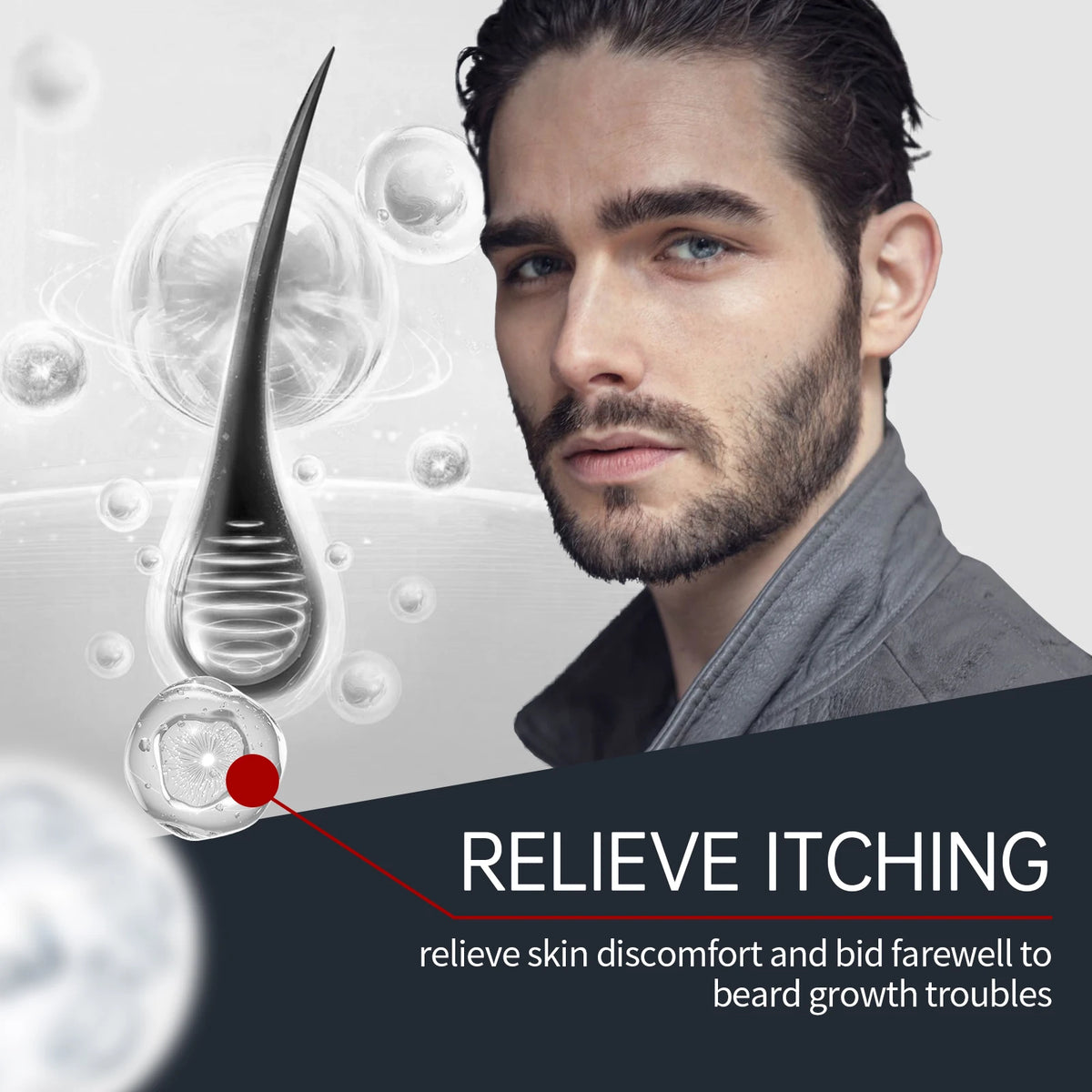 Men's Beard Care Set With Jojoba Oil For Moisturized Skin