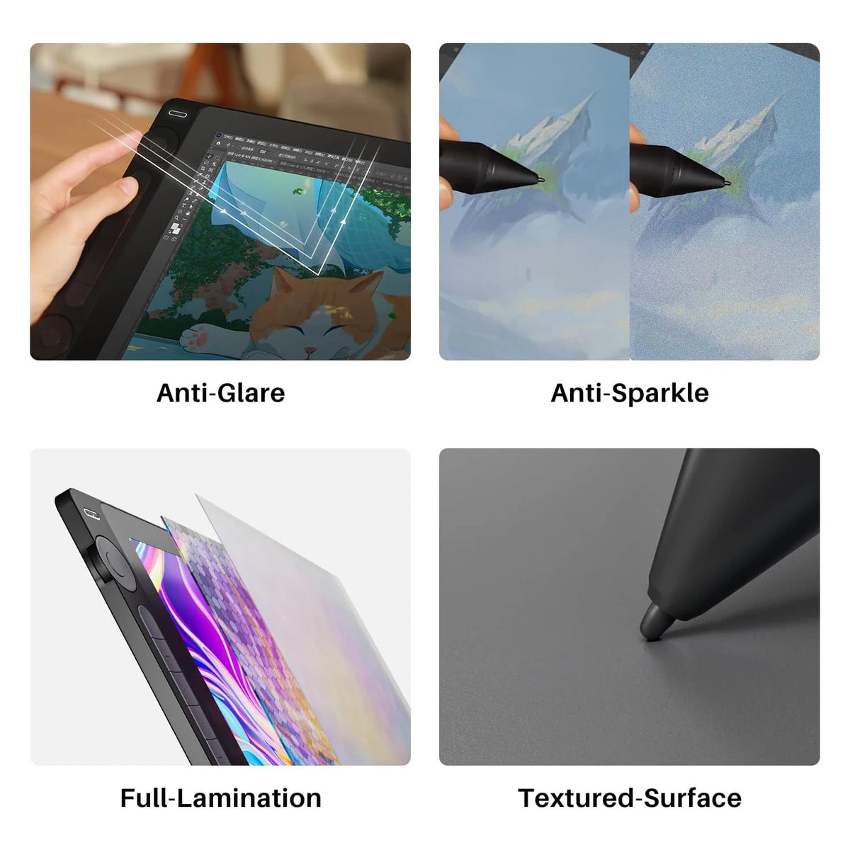 Huion Kamvas Gen 3 QHD Drawing Display 16K Pressure Levels