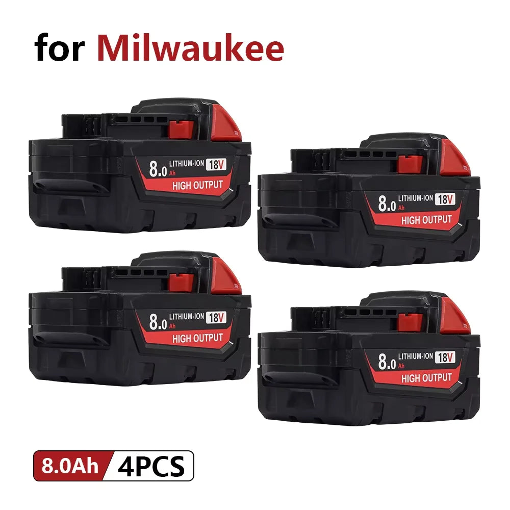Milwaukee M18 18V Replacement Lithium Ion Power Tool Battery Pack