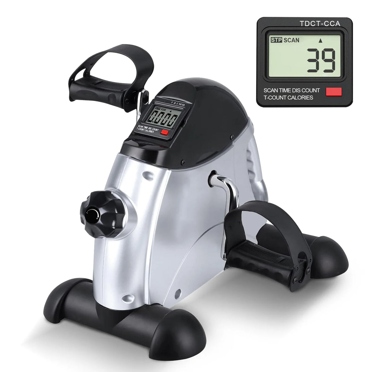 Mini Under Desk Pedal Exerciser Bike With Digital LCD Display
