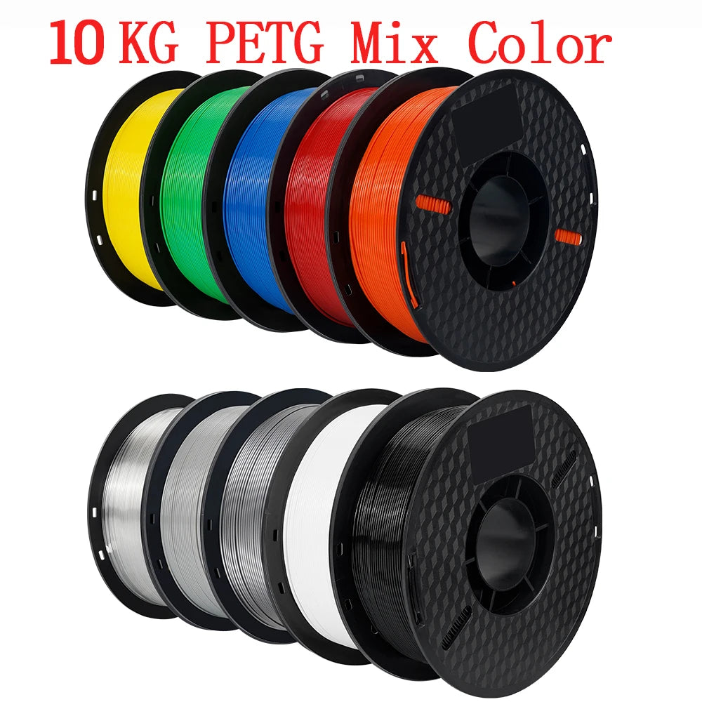 KINGROON PLA PETG 3D Printer Filament Assortment for FDM Printing