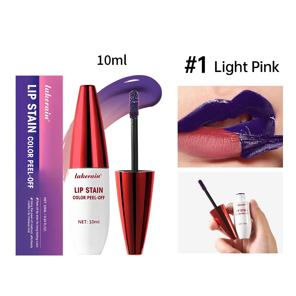 Peel Off Long Lasting Waterproof Lip Stain Tattoo Tint