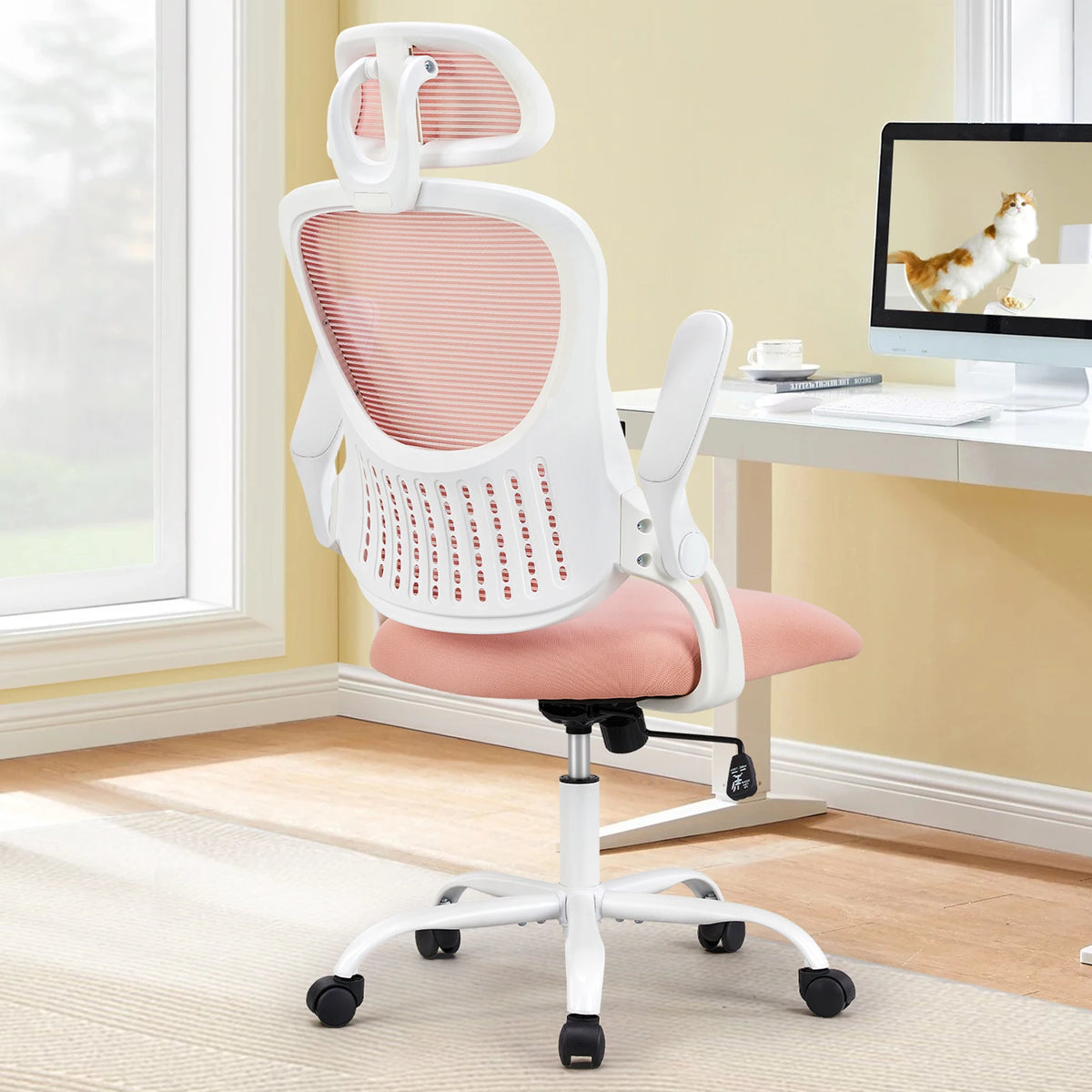 JHK Mesh Ergonomic Office Chair With Lumbar Support