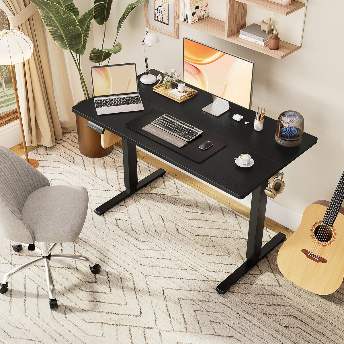 JHK Ergonomic Electric Height Adjustable Standing Desk