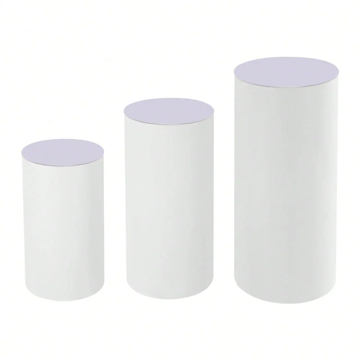 Cylinder Pedestal Display Stands for Wedding and Party Decor