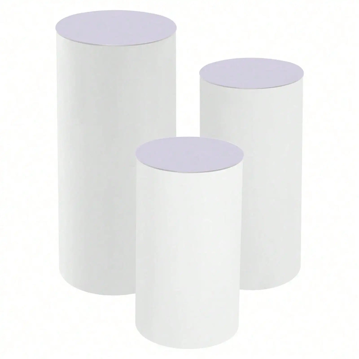 Cylinder Pedestal Display Stands for Wedding and Party Decor
