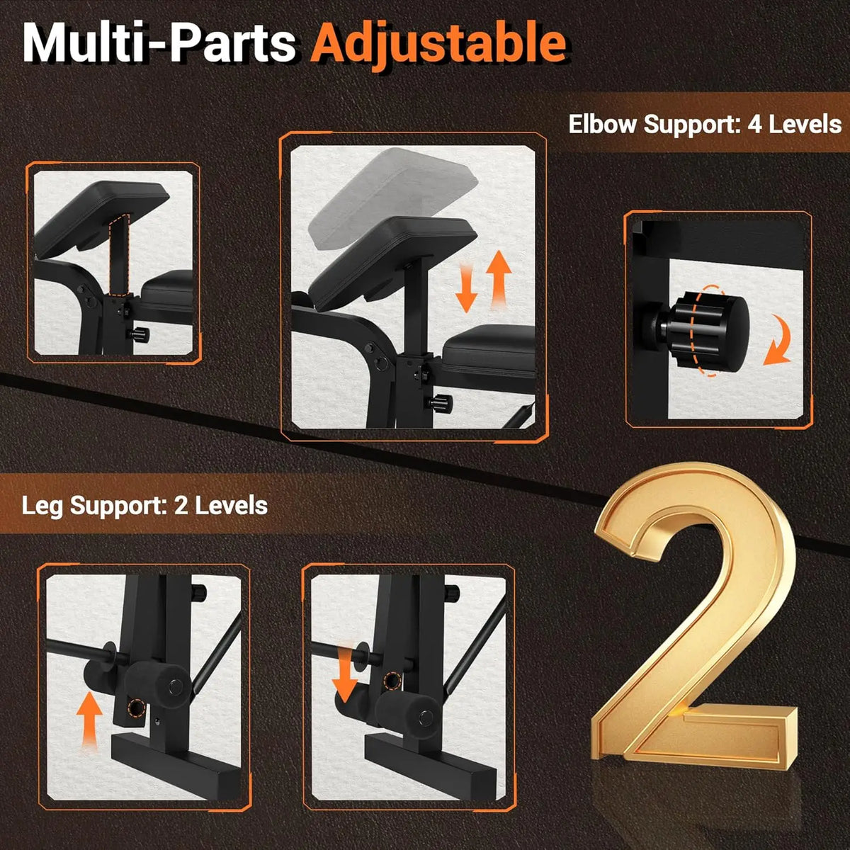 HiMISS Adjustable Weight Bench With Squat Rack And Lat Pulldown