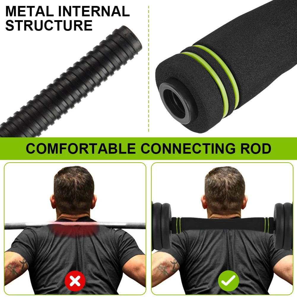 TWISTER.CK Adjustable Dumbbell Set With Connector for Home Gym Training