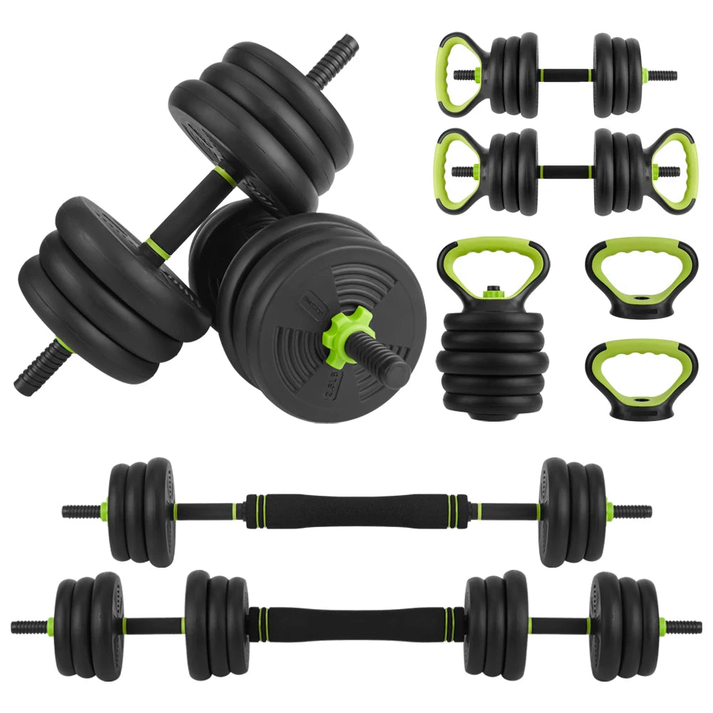 TWISTER.CK Adjustable Dumbbell Set With Connector for Home Gym Training