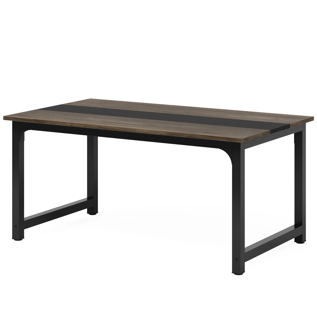 Tribesigns Industrial Dining Table for Kitchen and Dining Room