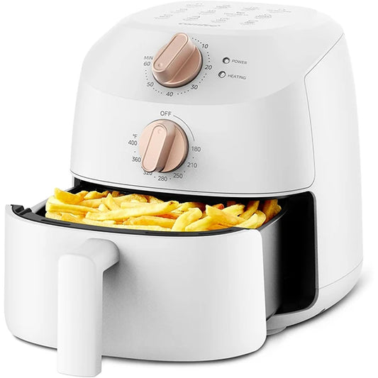 COMFEE' Compact Air Fryer With 12 Presets And Adjustable Controls