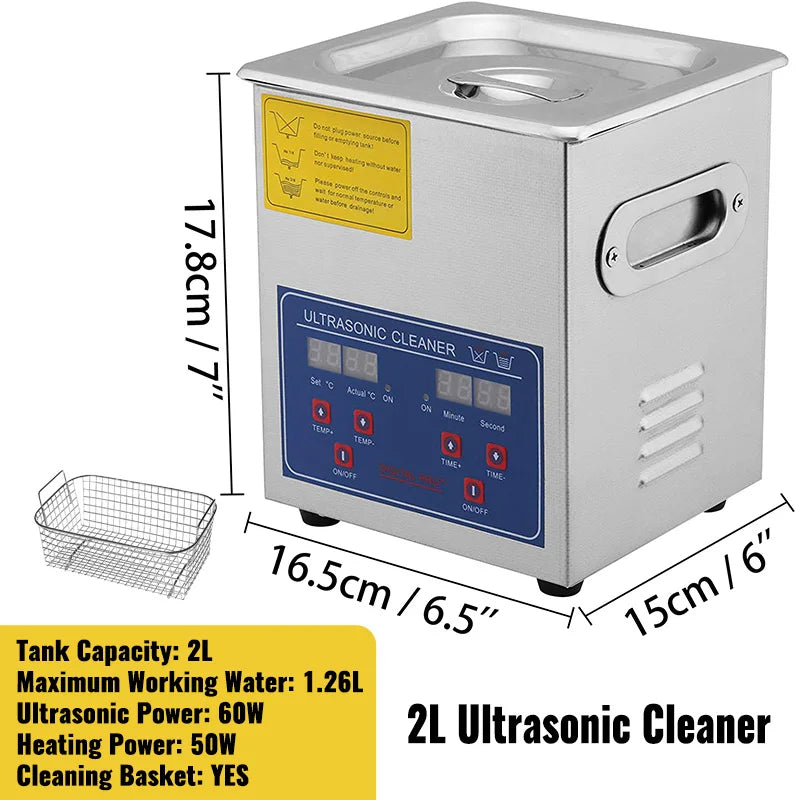 SucceBuy Portable Ultrasonic Cleaner for Household Cleaning Appliances