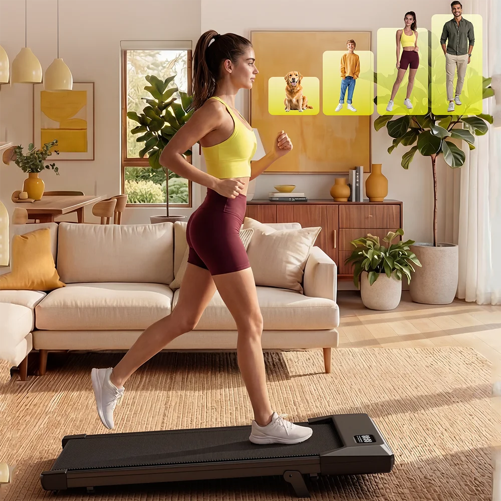 Superun Portable Walking Pad Treadmill for Home and Office