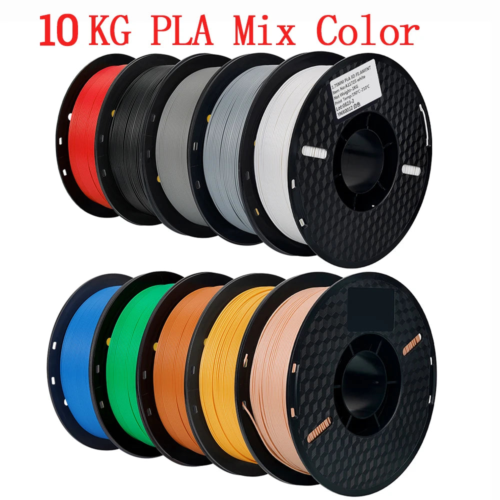 KINGROON PLA PETG 3D Printer Filament Assortment for FDM Printing