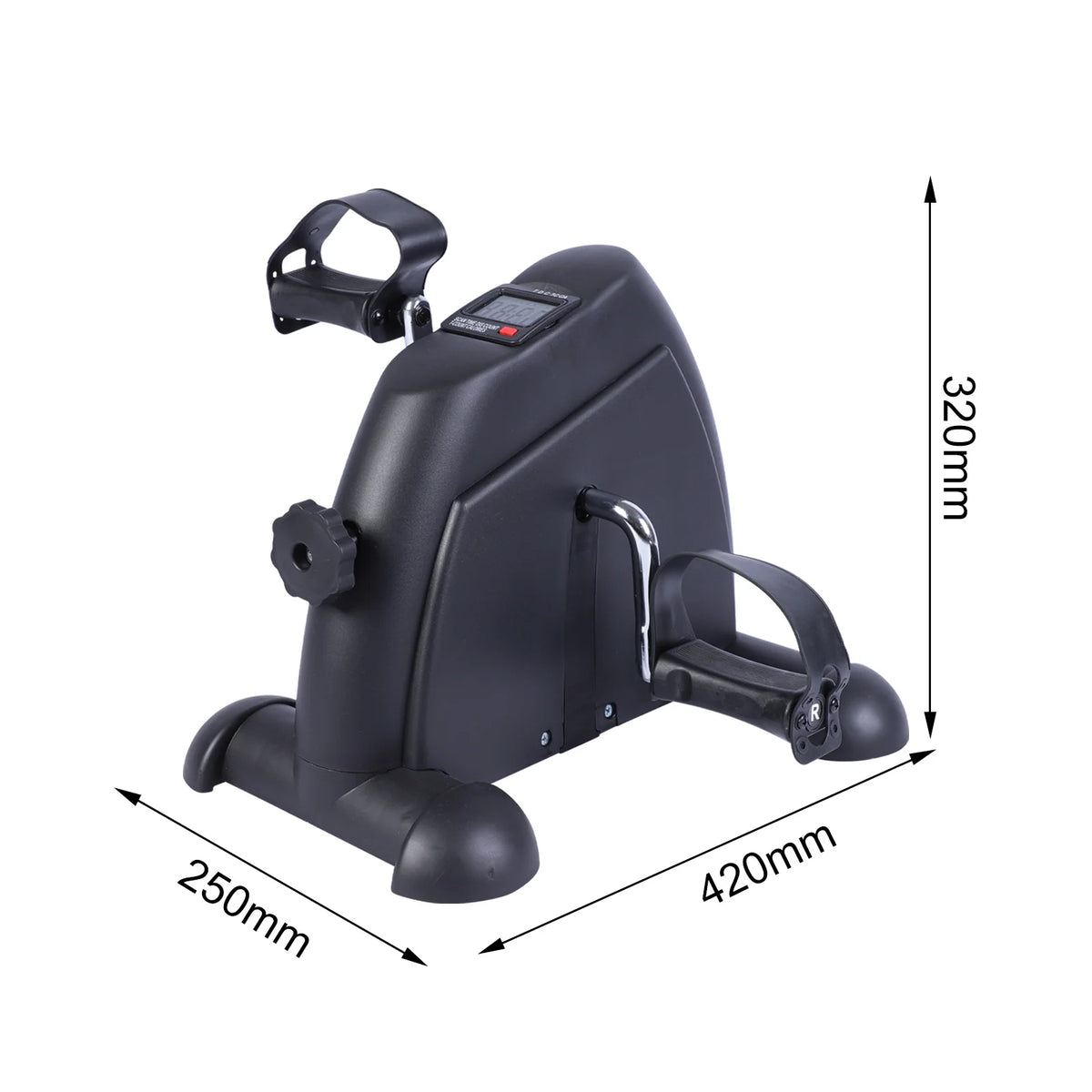 Mini Under Desk Pedal Exerciser Bike With Digital LCD Display