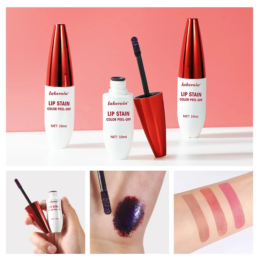 Peel Off Long Lasting Waterproof Lip Stain Tattoo Tint