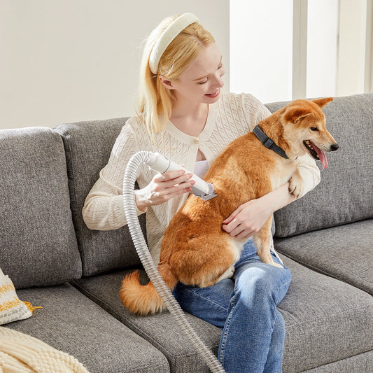 JHK Professional Pet Grooming Vacuum Kit With Quiet Clippers