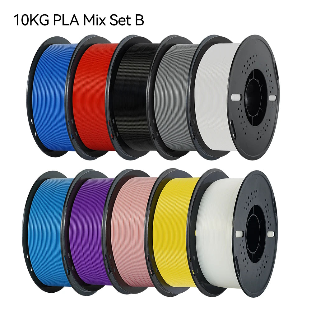 KINGROON PLA PETG 3D Printer Filament Assortment for FDM Printing