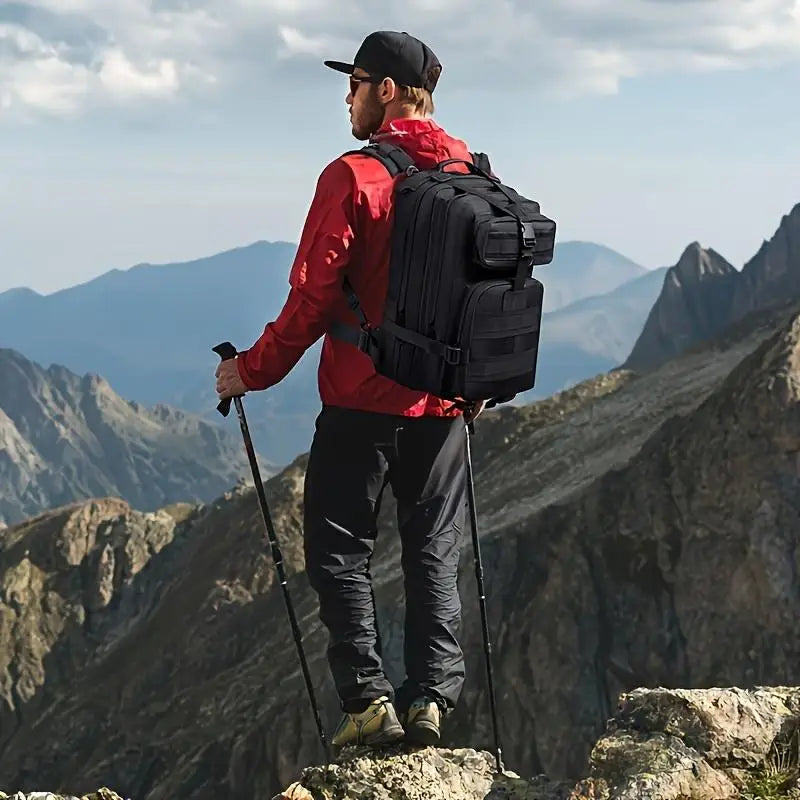 JSERYISGN Lightweight Hiking Backpack For Travel Cycling And Outdoor Sports