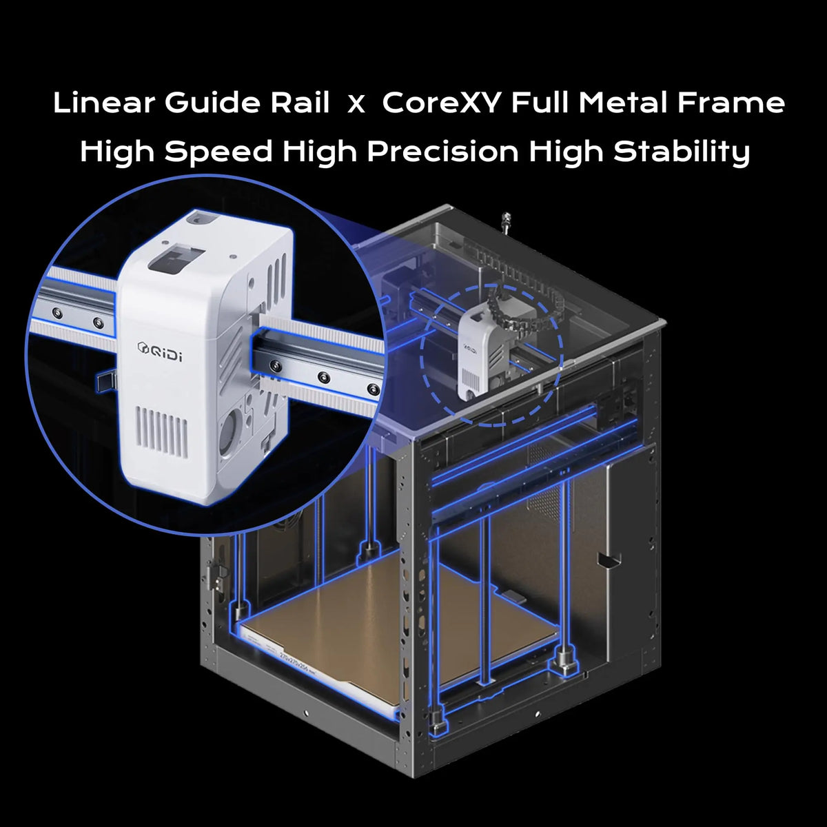 QIDI Q2C High Speed CoreXY 3D Printer With Auto Leveling