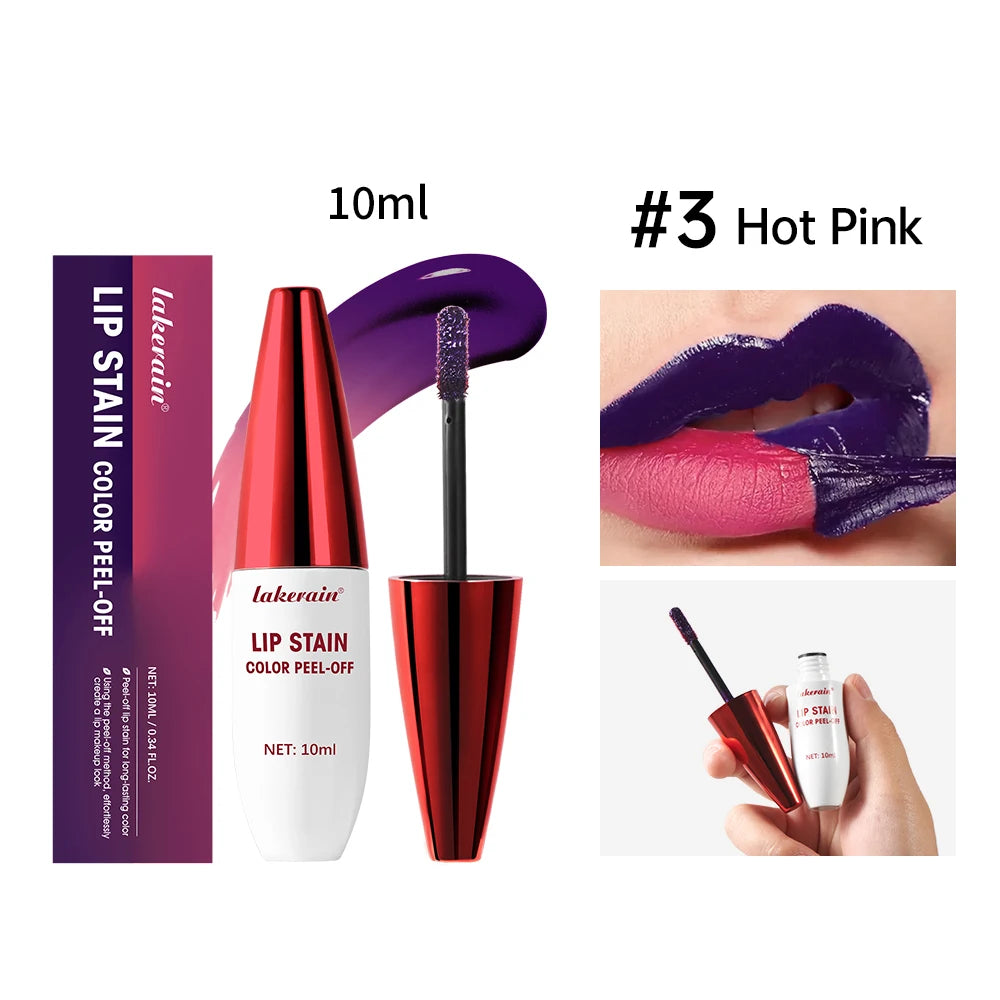 Peel Off Long Lasting Waterproof Lip Stain Tattoo Tint