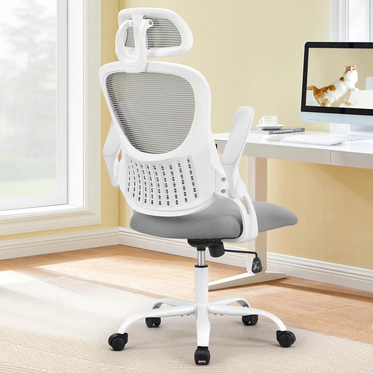 JHK Mesh Ergonomic Office Chair With Lumbar Support
