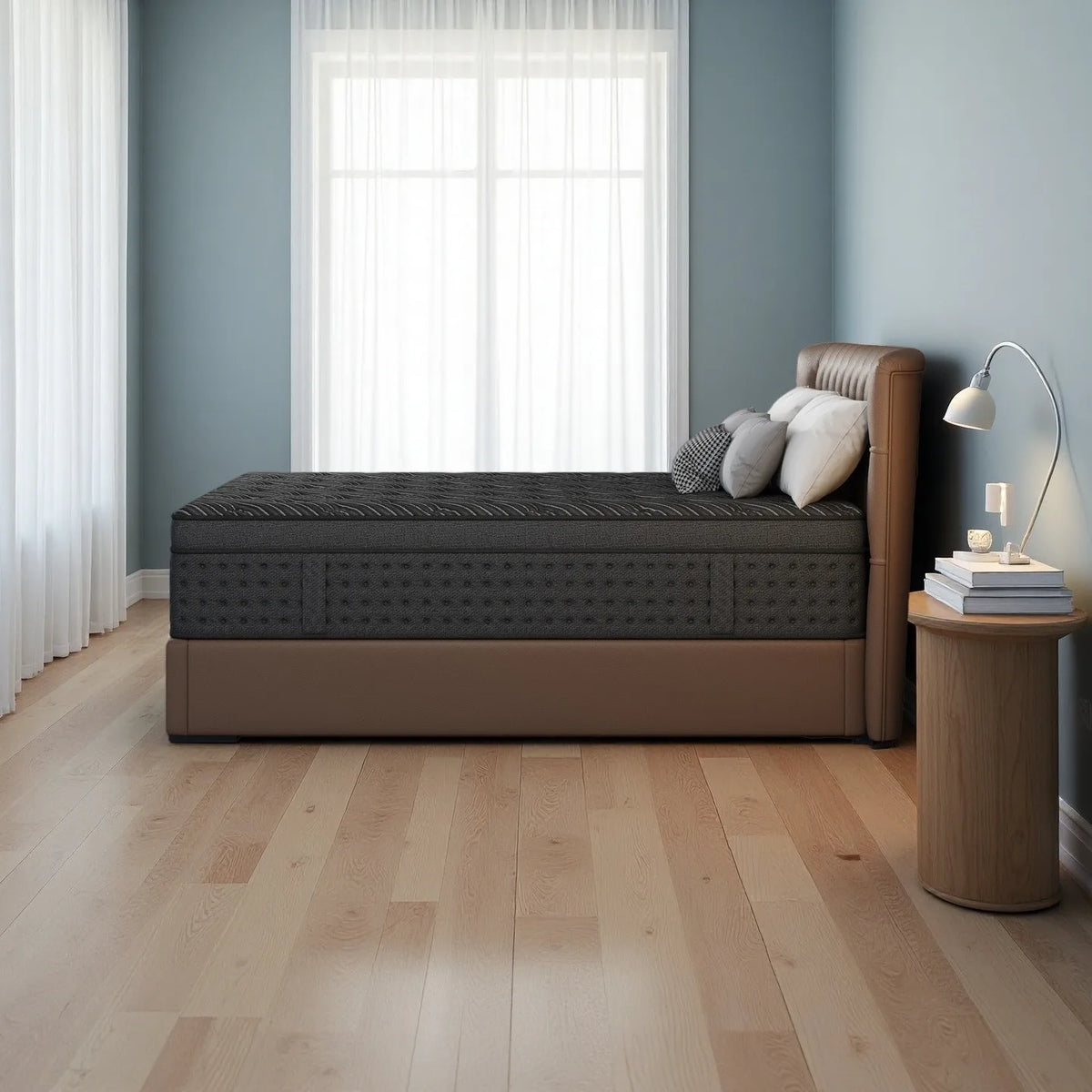 LAYROAD Hybrid Mattress With Gel Memory Foam And Pocketed Springs
