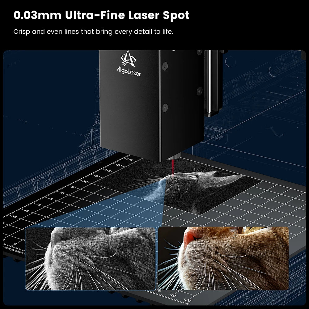 AlgoLaser Pixi Infrared Laser Engraver for Metal Jewelry and Marking