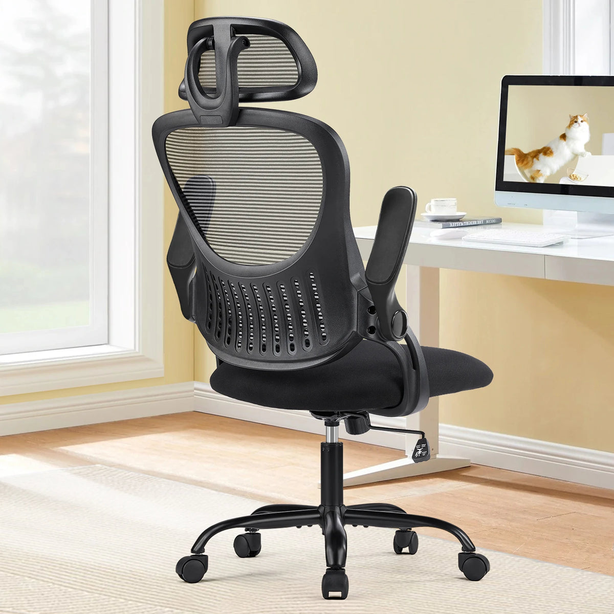 JHK Mesh Ergonomic Office Chair With Lumbar Support