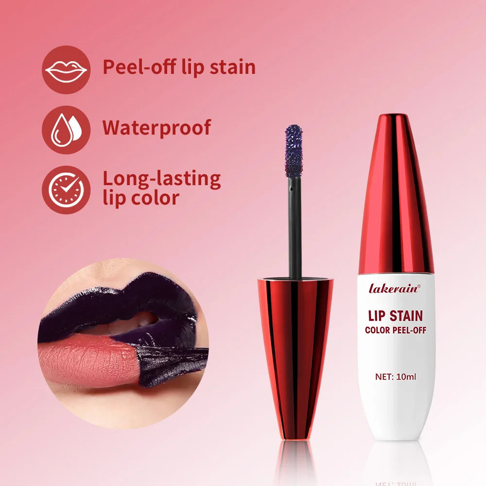 Peel Off Long Lasting Waterproof Lip Stain Tattoo Tint