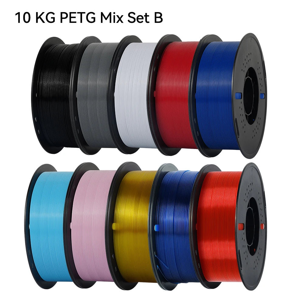 KINGROON PLA PETG 3D Printer Filament Assortment for FDM Printing