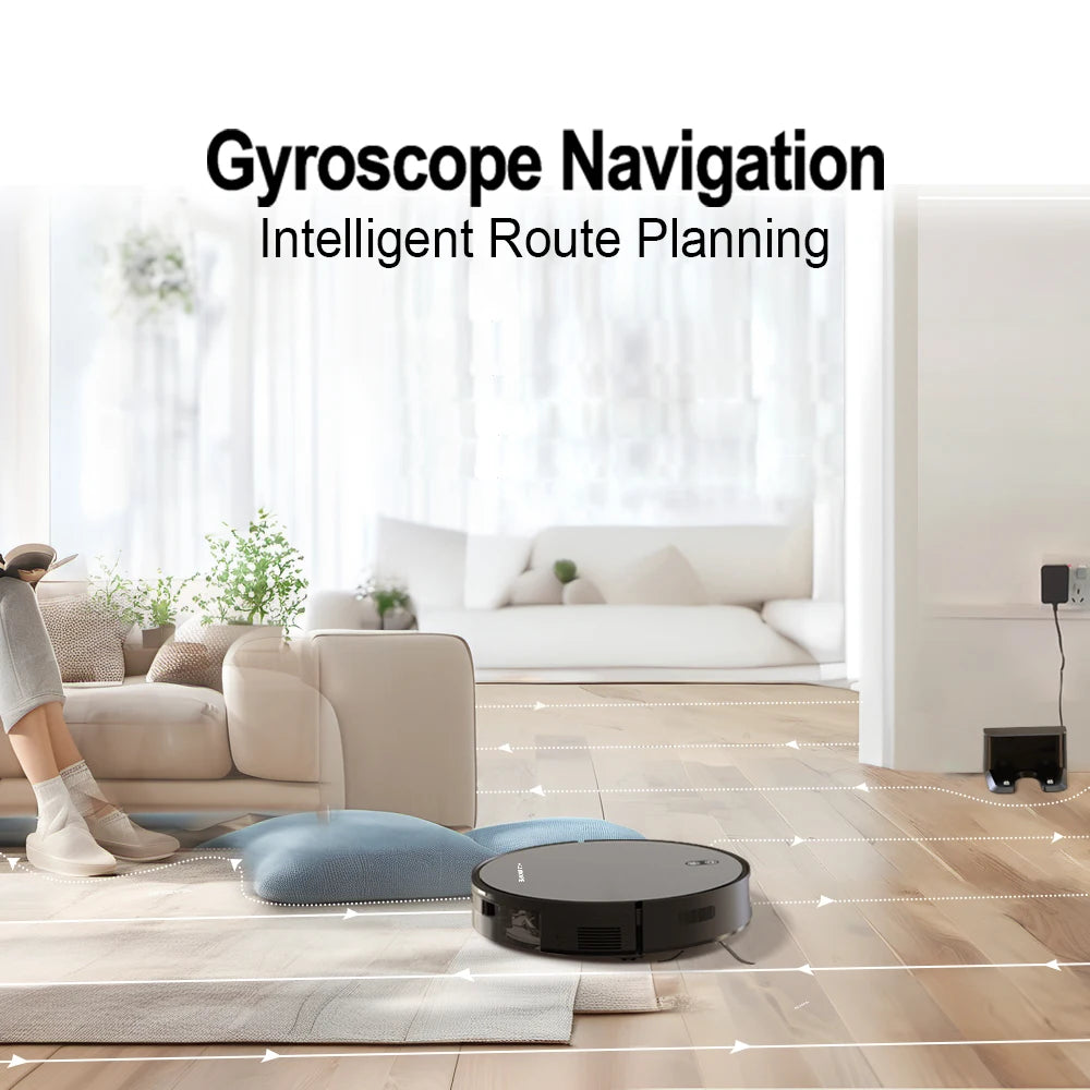 BOAIMORE Robot Vacuum Mop Combo with Mapping and Self Charging