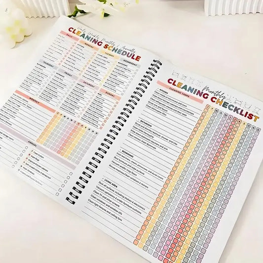 ADHD Cleaning Planner Printable Home Organization Checklist