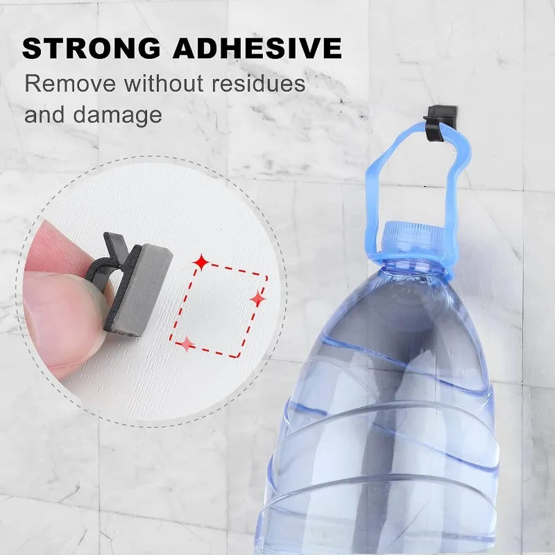Adhesive Cable Clips for Home Office and Automotive Cable Management