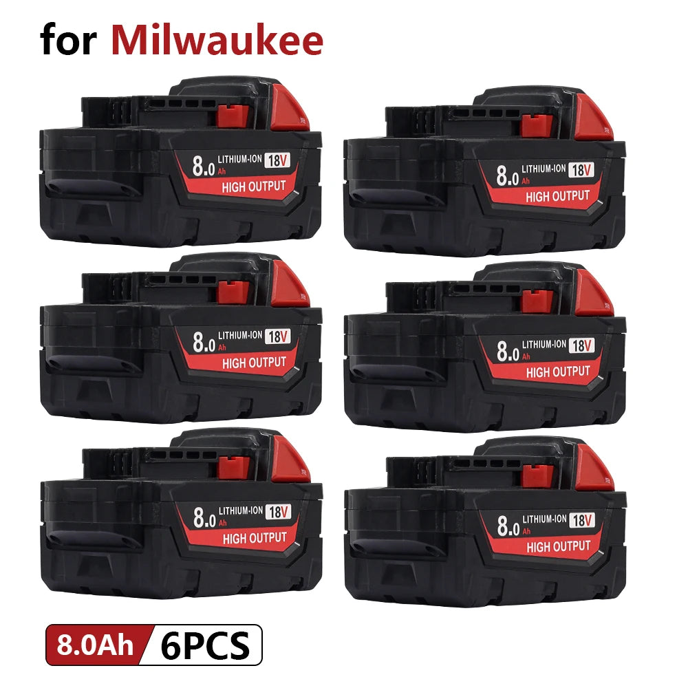 Milwaukee M18 18V Replacement Lithium Ion Power Tool Battery Pack