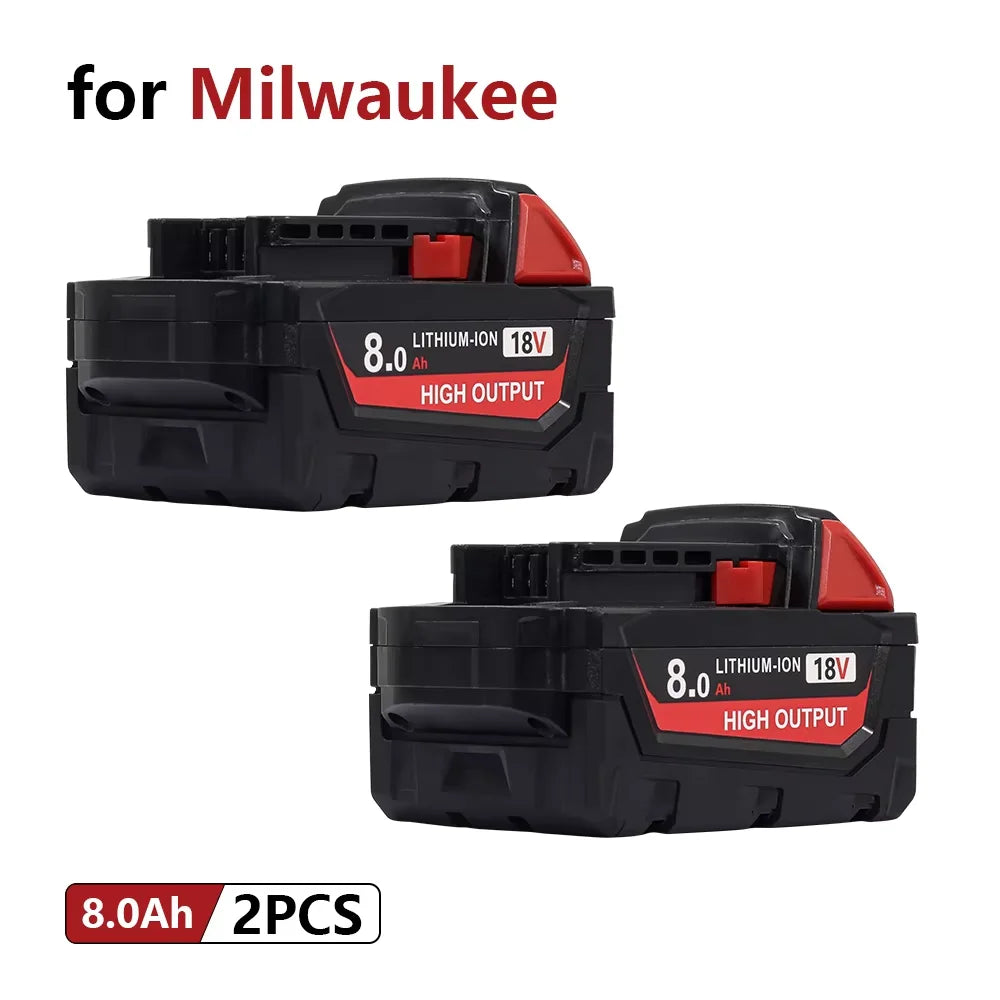 Milwaukee M18 18V Replacement Lithium Ion Power Tool Battery Pack
