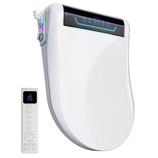 SANYIPACE Heated Bidet Toilet Seat With Warm Water Dryer