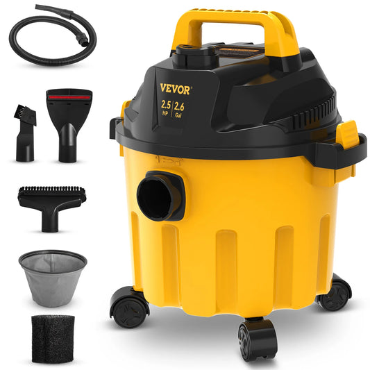 SucceBuy Wet Dry Shop Vacuum With Blowing Function And Storage
