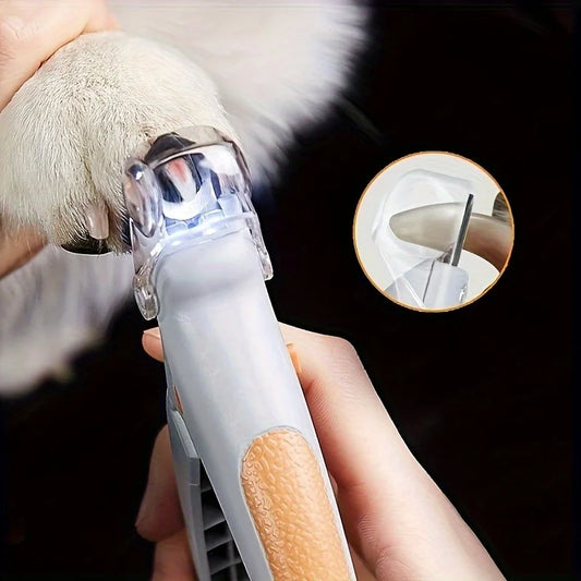 LED Pet Nail Clippers With Light For Cats And Dogs