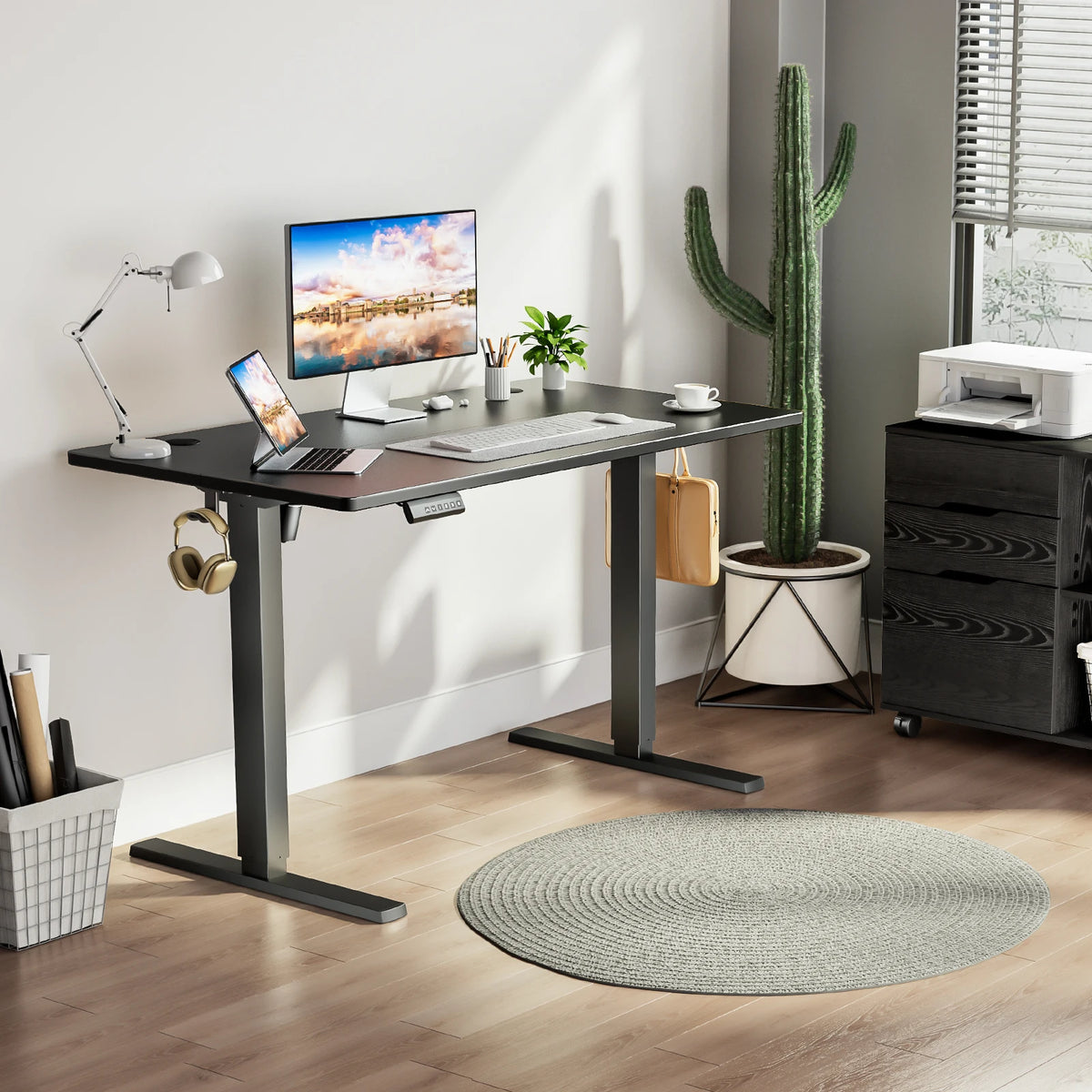 JHK Ergonomic Electric Height Adjustable Standing Desk