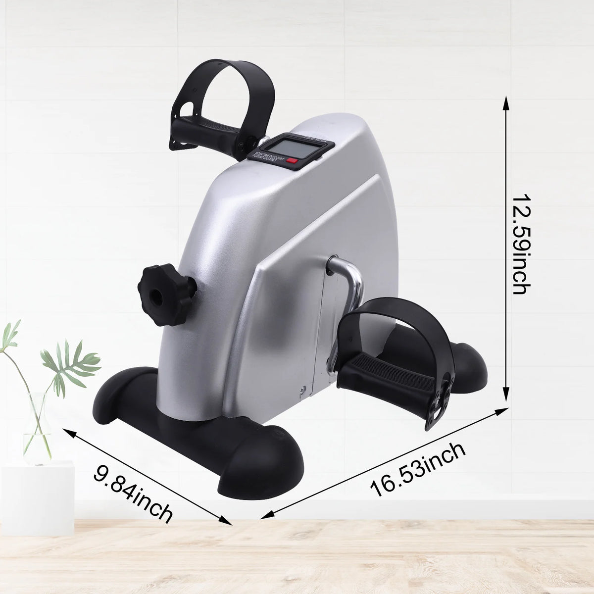 Mini Under Desk Pedal Exerciser Bike With Digital LCD Display