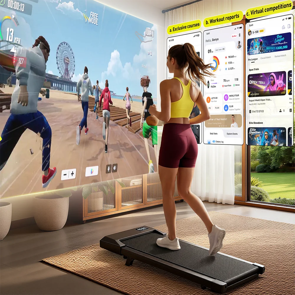 Superun Portable Walking Pad Treadmill for Home and Office