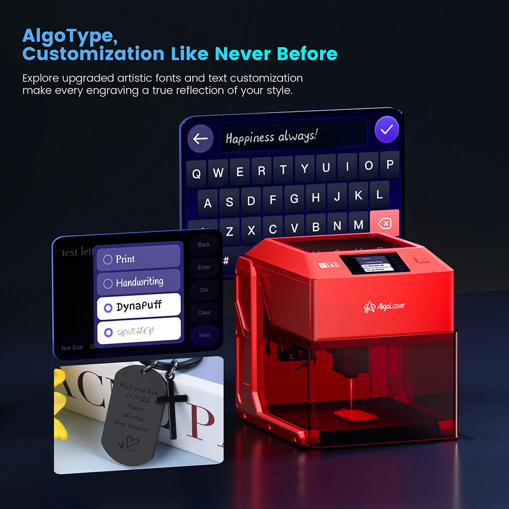 AlgoLaser Pixi Infrared Laser Engraver for Metal Jewelry and Marking