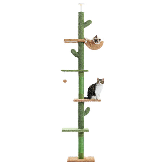 PAWZ Road Five Tier Climbing Cat Tree With Scratching Post